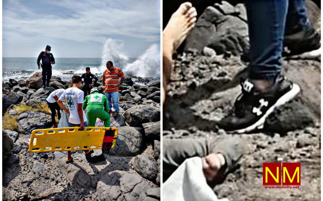 Hombre asesinado y dejado desnudo a la orilla de la playa en La Libertad.