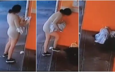 Mujer capturada tras abandonar a su hijo recién nacido.