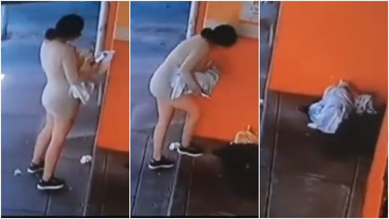 Mujer capturada tras abandonar a su hijo recién nacido.